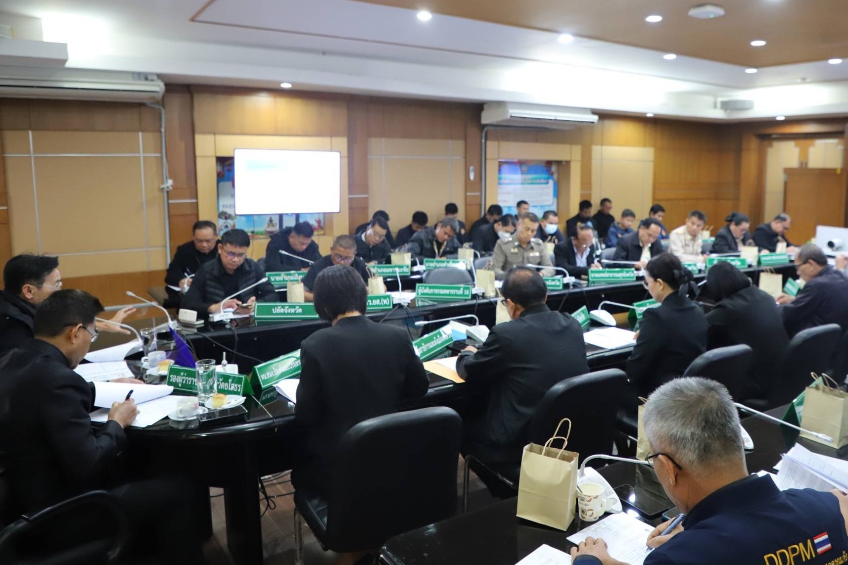 title - ส.ป.ก.ยโสธร เข้าร่วมประชุมป้องกันและแก้ไขปัญหาไฟป่า หมอกควัน และฝุ่นละอองขนาดเล็ก (PM2.5) และติดตามสถานการณ์ ภัยแล้ง ครั้งที่ 1/2569